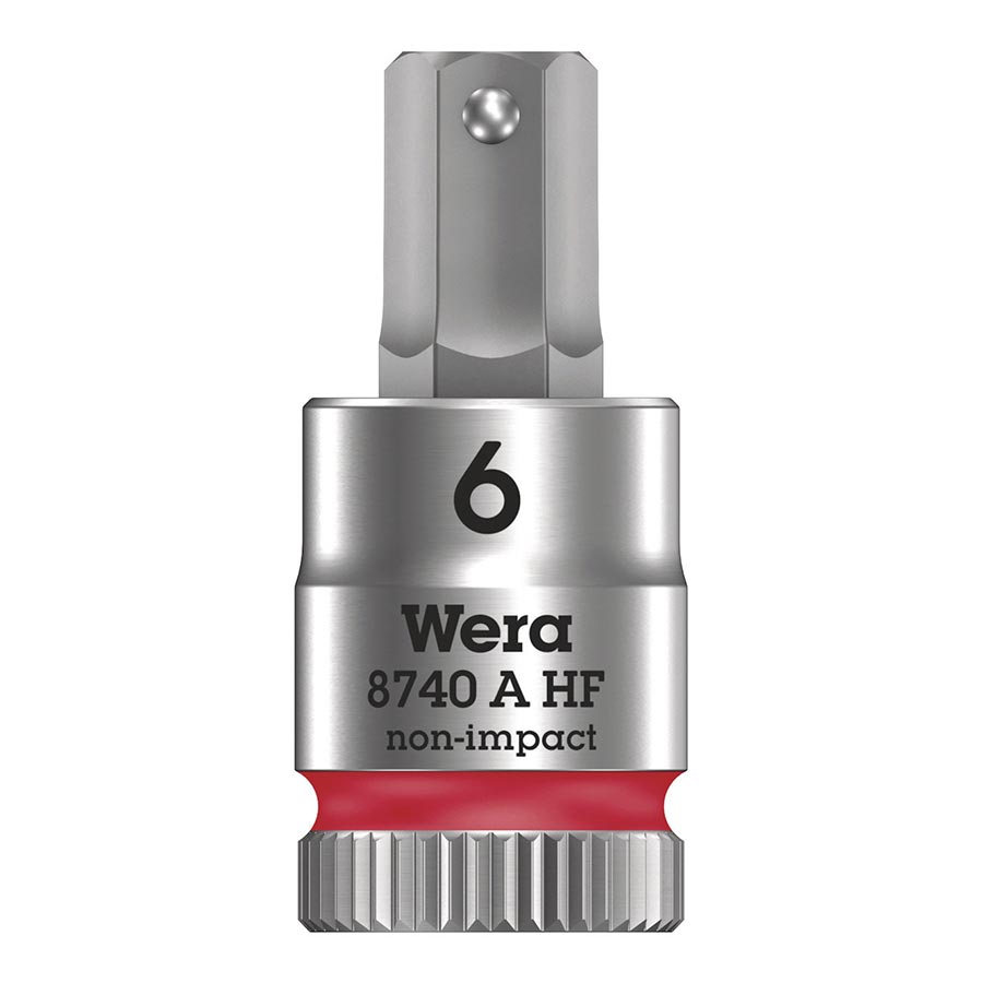 902278-04::0::902278-04::Wera, 8740A HF Zyklop, Prise 1/4'', Hex 6.0 x 28mm avec HF