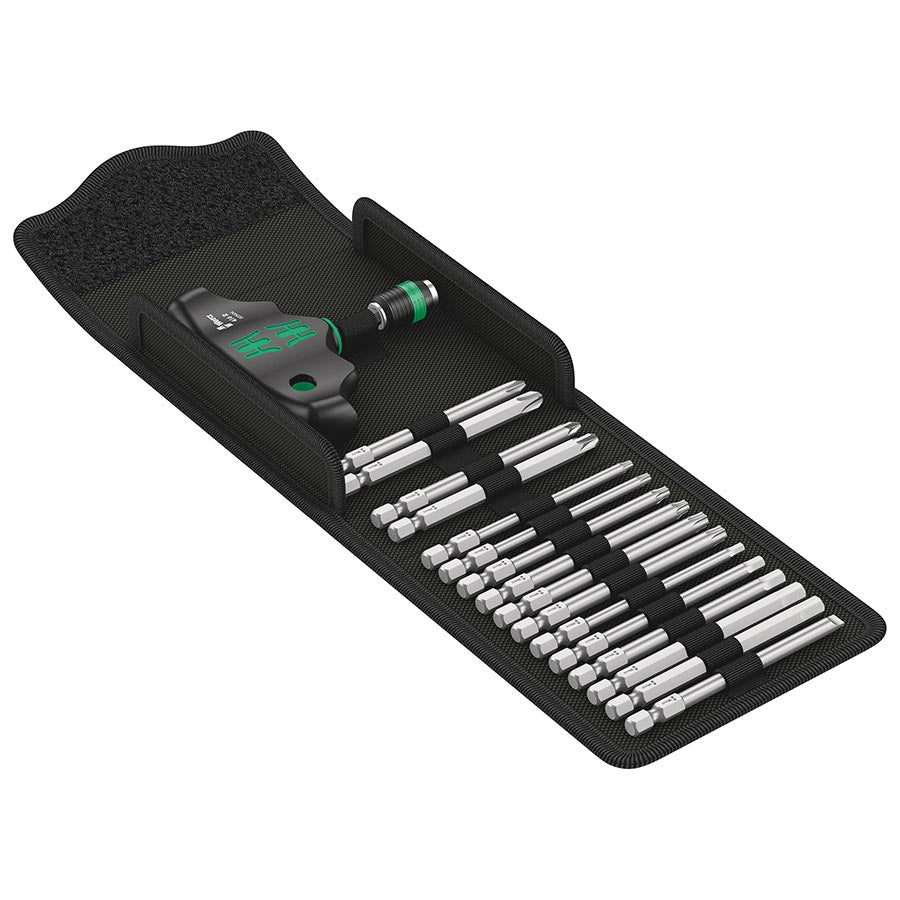 902297-01::0::902297-01::Wera, Kraftform Kompakt 400, Tournevis, 1/4'' Hex, Kit
