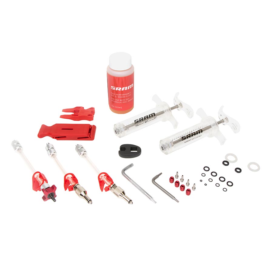902646-01::0::902646-01::SRAM, Pro DOT Bleed Kit v2, Avec fluide, Kit