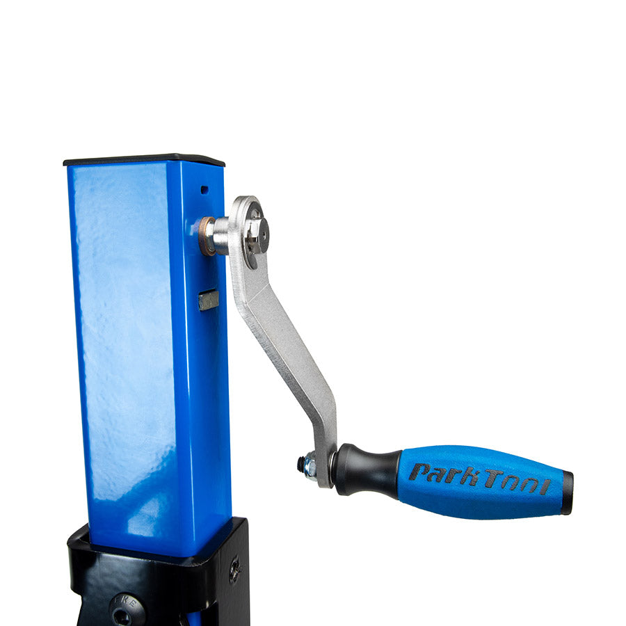 902895-01::7::902895-01::Park Tool, PRS-30, Pied de réparation d'atelier avec manivelle d'ajustement de hauteur