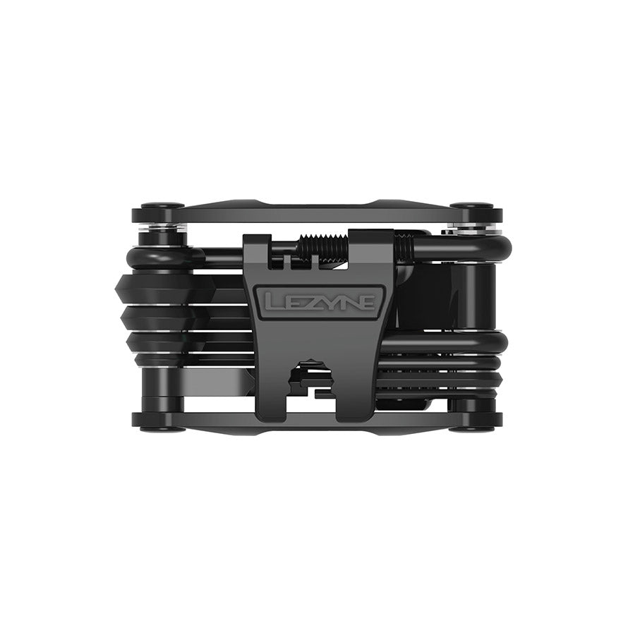 902911-01::1::902911-01::Lezyne, Rap II - 19 Co2, Multioutil, Nombre d'outils: 19, Hex: 2, 2.5, 3, 4, 5, 6, 8mm, Torx: T10, T25, Philips, Quick Link, Co2, SW-0, SW-1, SW-2, SW-3, 8mm, 10mm, Valve