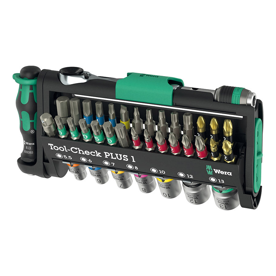 902918-01::0::902918-01::Wera, TOOL-CHECK PLUS 1, : Métrique/Impérial, 1/4''
