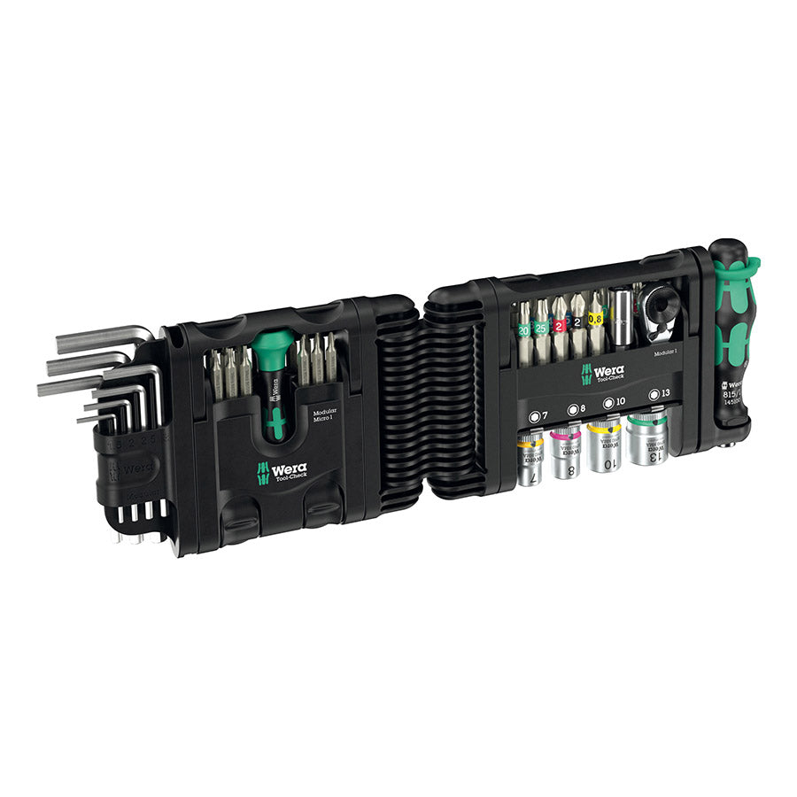 902919-01::0::902919-01::Wera, TOOL-CHECK MODULAR SET 1, : Métrique/Impérial, 1/4''