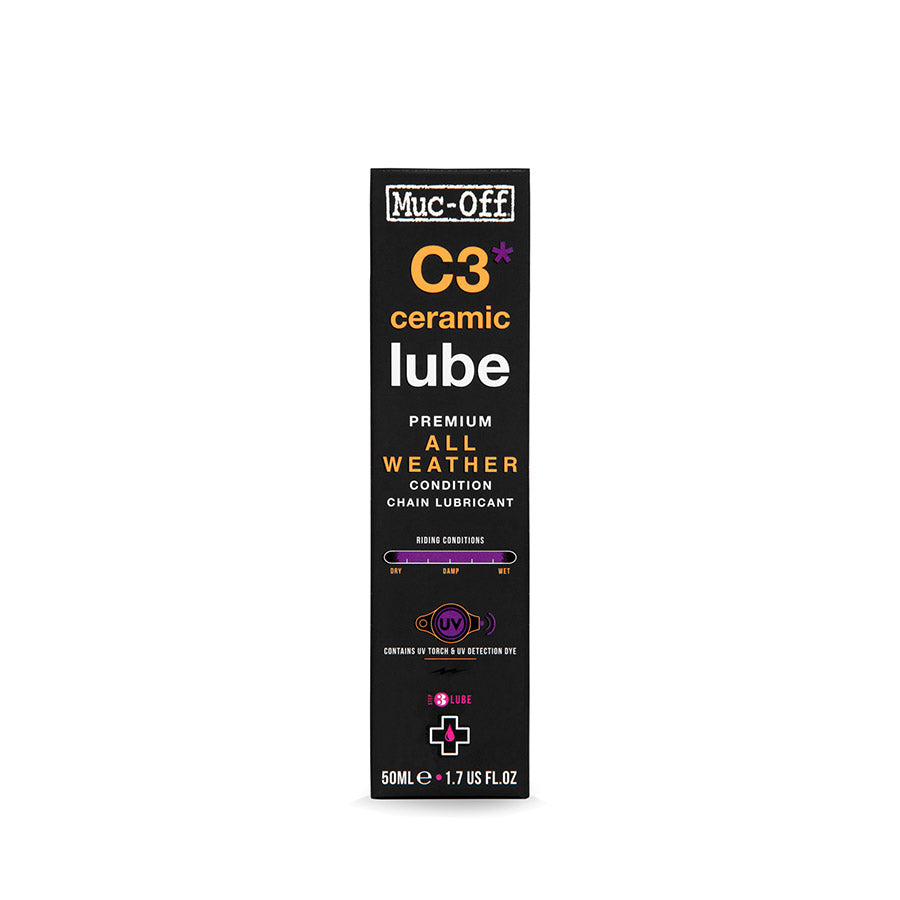 902942-01::1::902942-01::Muc-Off, C3 Ceramic All Weather Lube, Lubrifiant, 50ml