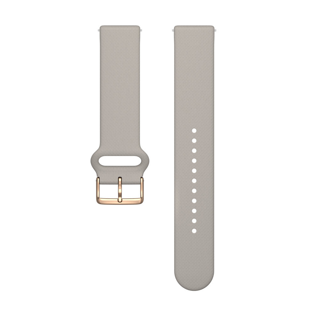 PL-910106986::0::PL-910106986::POLAR BRACELET 20MM SILICONE GREIGE GOLD S-L