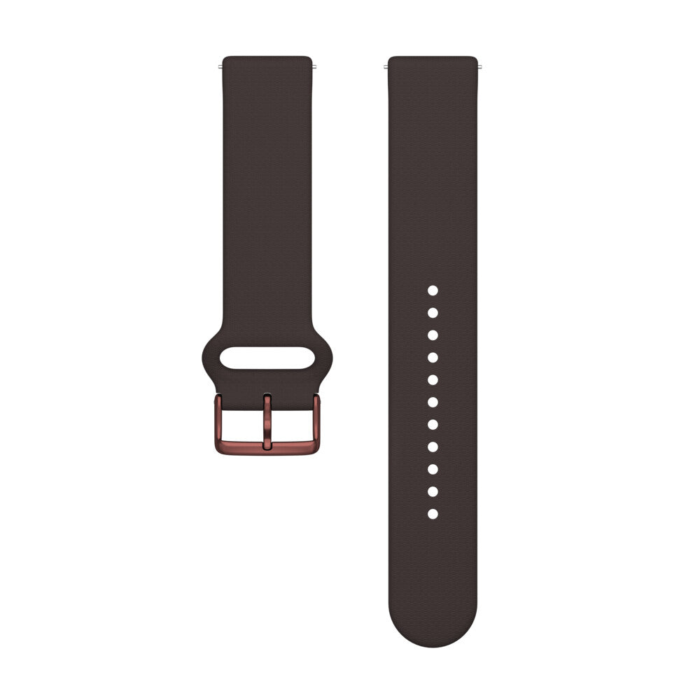 PL-910106988::0::PL-910106988::POLAR BRACELET 20MM SILICONE BROWN COPPER S-
