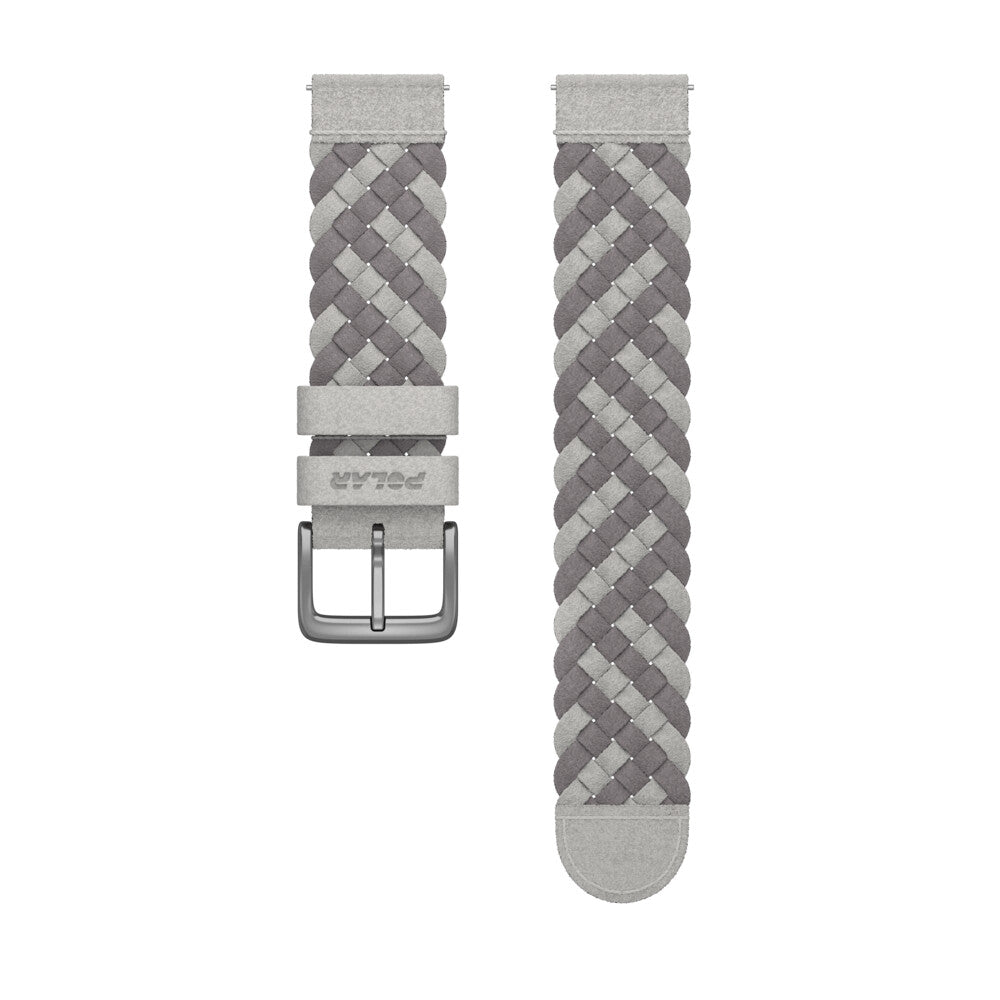 PL-910106997::0::PL-910106997::POLAR BRACELET 20MM ALCANTARA GREIGE M