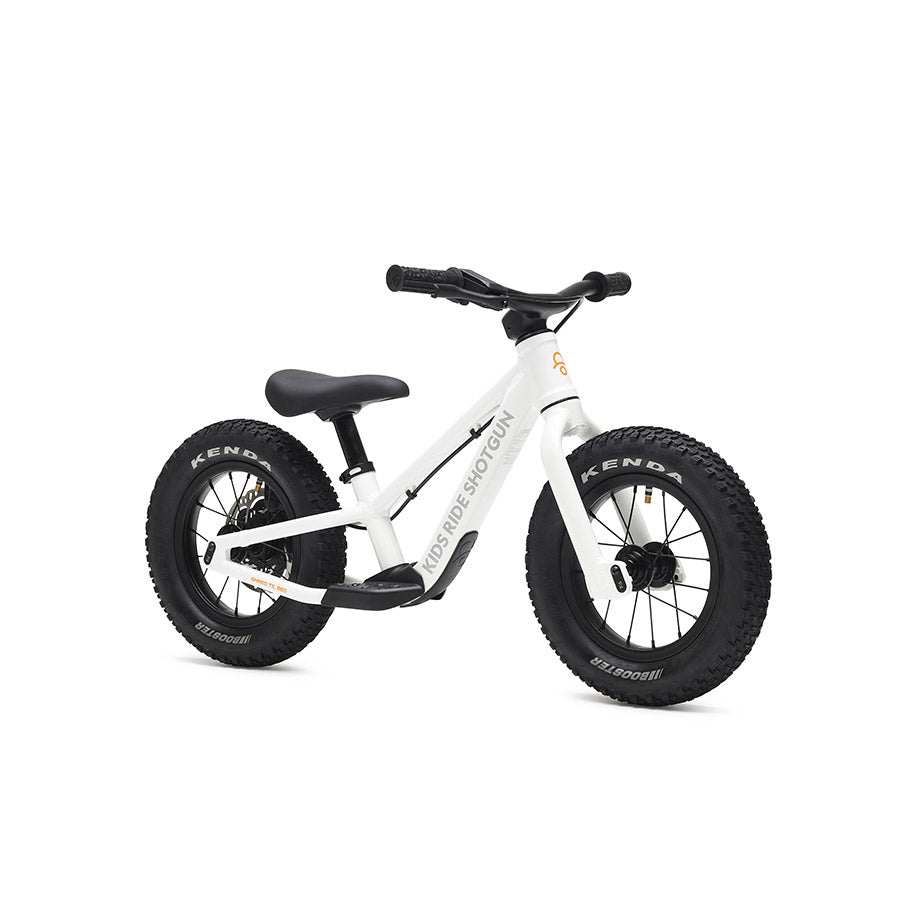 921619-01::1::921619-01::Kids Ride Shotgun, Dirt Hero, Push Bike, 12'', Blanc