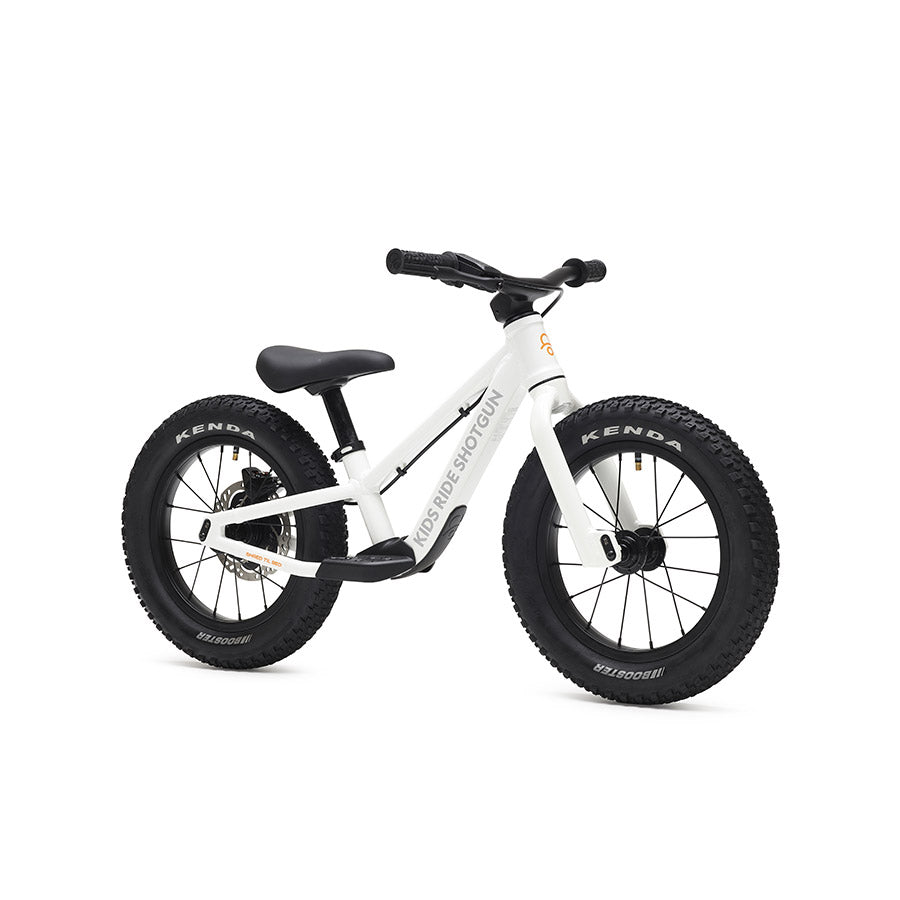 921619-02::1::921619-02::Kids Ride Shotgun, Dirt Hero, Push Bike,14'', Blanc