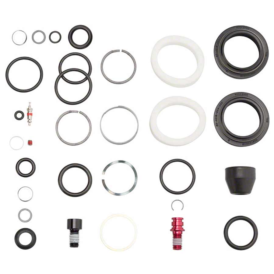 941931-01::0::941931-01::RockShox, 11.4018.019.001, Trousse d'entretien, Solo air and damper seals, hardware & black seals, Revelation Solo Air A2-A3