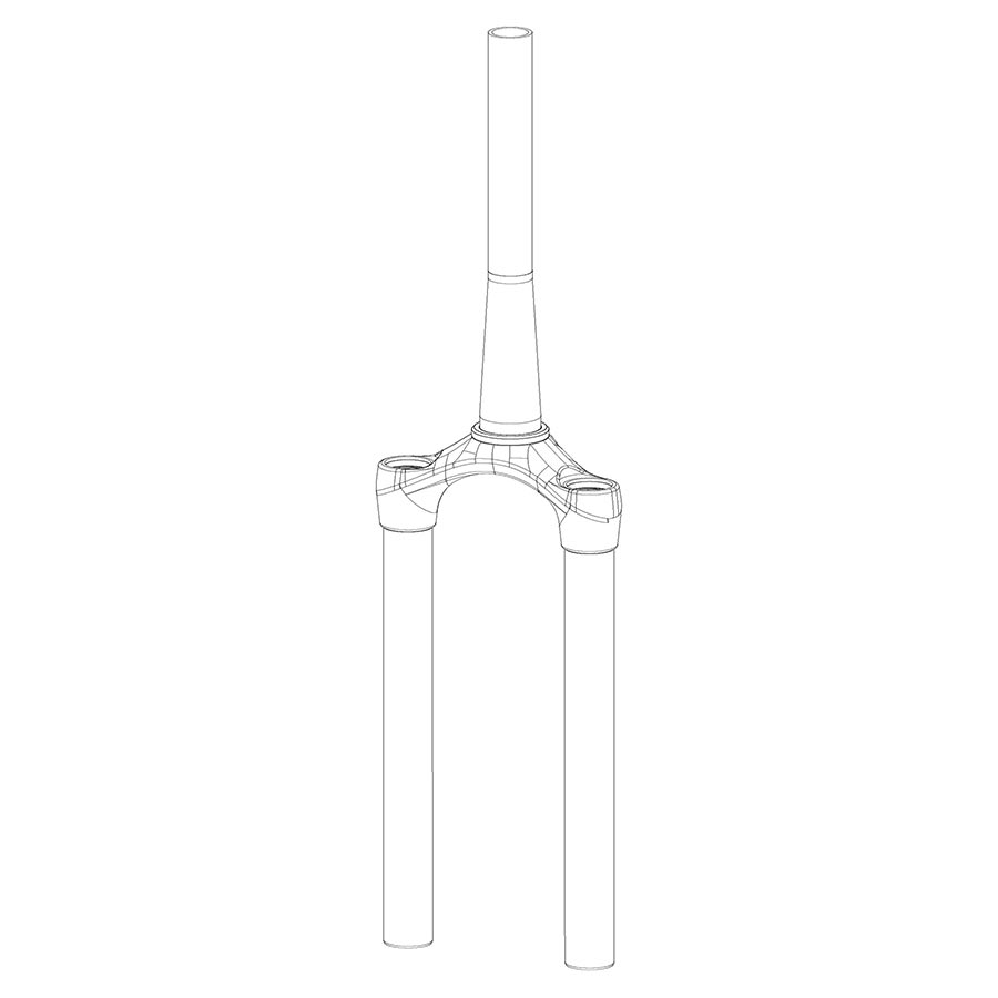 942577-04::0::942577-04::RockShox, CSU pour Reba A7, SOLO AIR 27 150 mm MAX aluminium carré noir diffusion (sans gradient) - REBA A7 130-150 mm (2018+)
