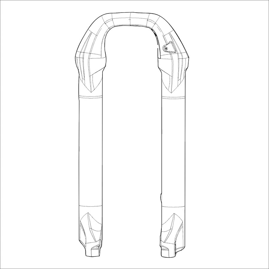 942925-01::0::942925-01::RockShox, Jambage pour 35G, 27.5", 11.4018.091.048