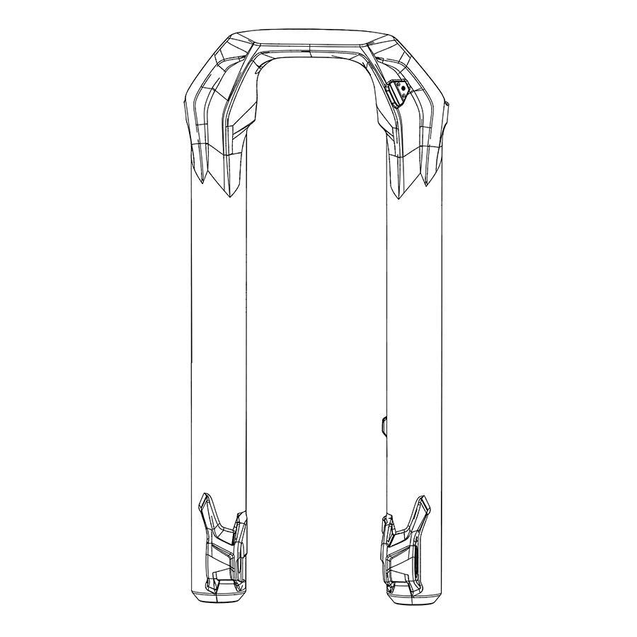 942927-01::0::942927-01::RockShox, Jambage pour BoXXer 200 DFB C1, 27.5", 11.4018.095.001