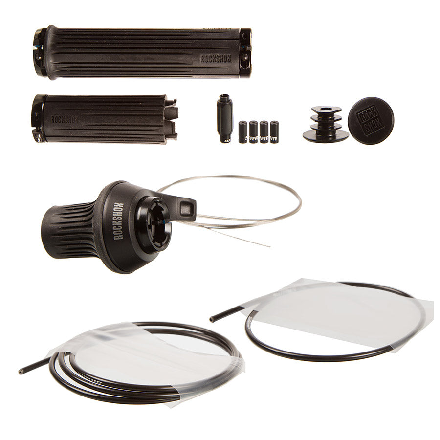 943085-01::0::943085-01::RockShox, TwistLoc B1 Full Sprint 3 Pos, Télécommande de fourche à suspension, Côté gauche, 3 position, Kit