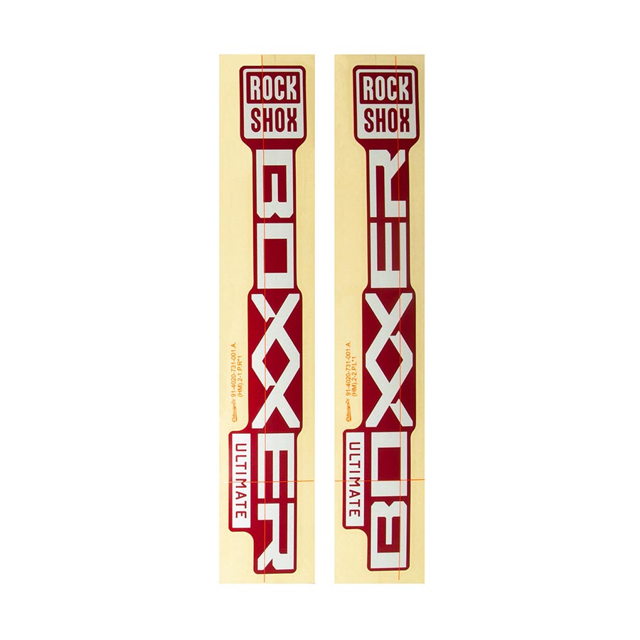 943163-01::0::943163-01::RockShox, Autocollants pour BoXXer Ultimate D1,