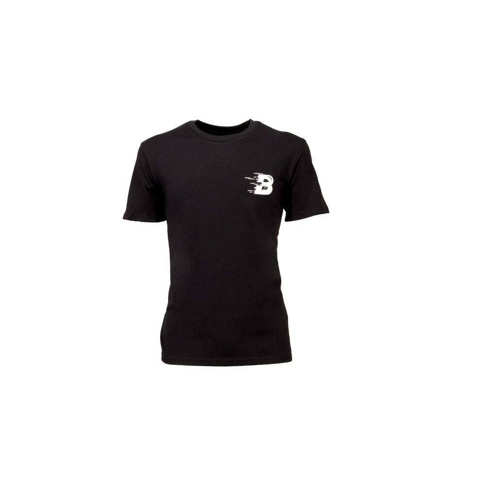 BT-46125060221::0::BT-46125060221::#BOMBTRACK ALTERNATIVE RACING TEE BLACK MEDIUM