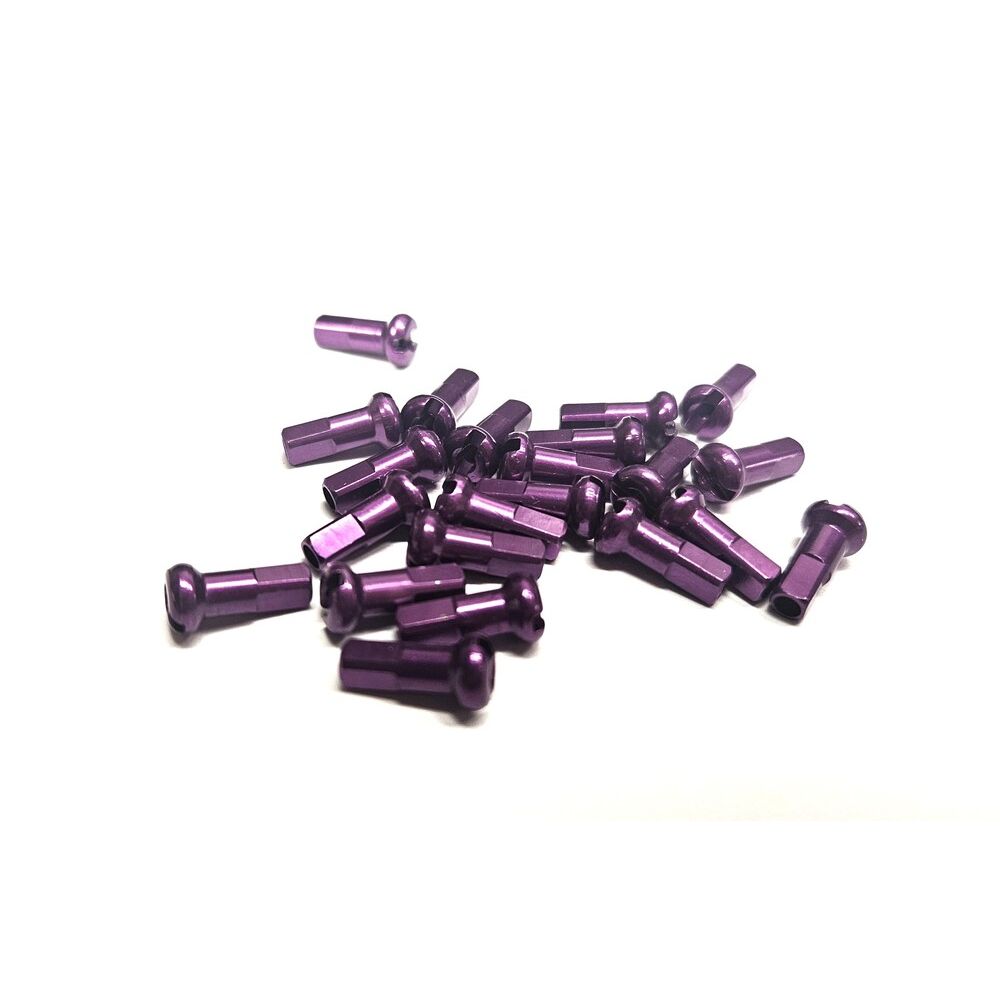 DT-N0AA20120V01::0::DT-N0AA20120V01::STANDARD ALUM NIPPLE 2.0X12MM 100PCS PURPLE