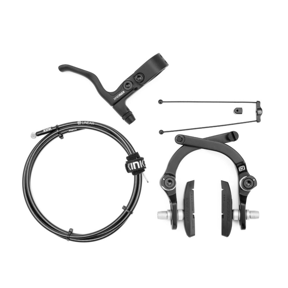 KN-K1012BKM::0::KN-K1012BKM::KINK DESIST 2 ENSEMBLE DE FREIN AVEC LEVIER NOI