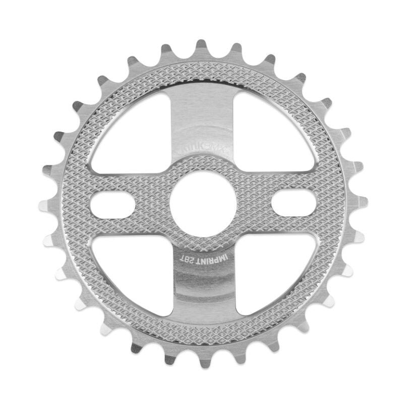 KN-K8003-28SIL::1::KN-K8003-28SIL::KINK IMPRINT SPROCKET 28T SILVER