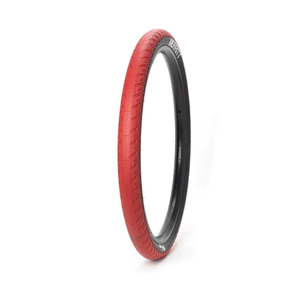 ME-TIR760025RED::0::ME-TIR760025RED::MERRITT OPTION TIRE 26 X 2.5 RED