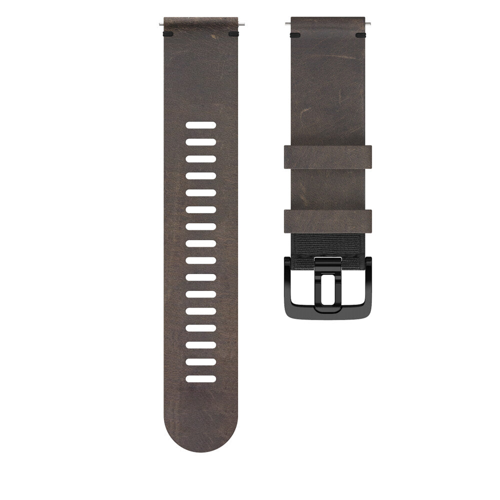 PL-91081744::0::PL-91081744::POLAR BRACELET 22MM LTHR BRN