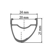 DT-RDRR42CDPW28::1::DT-RDRR42CDPW28::JANTE RR 421 ASYM DISC 20MM 28H