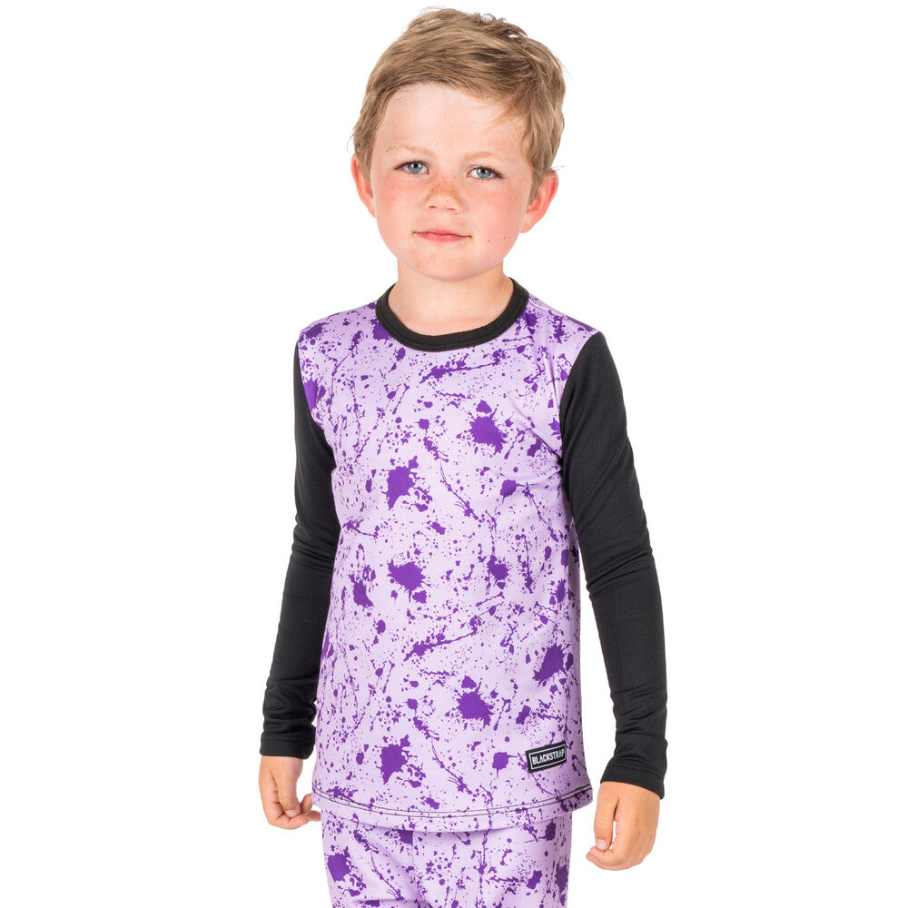 BS-THR-C-SPLA-2-S::0::BS-THR-C-SPLA-2-S::#KIDS THERMA CREW SPLATTER LAVENDAR S