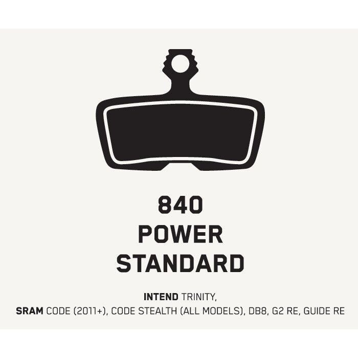 TS-BSPS84::0::TS-BSPS84::PLAQUETTES DE FREIN 840 STANDARD