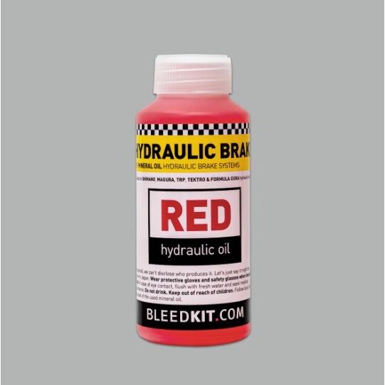 U-MO-10200::0::U-MO-10200::RED HYDRAULIC MINERAL BRAKE OIL 100 ML