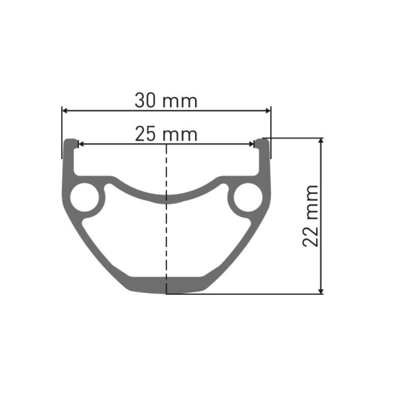 DT-RDU623CDAB32::1::DT-RDU623CDAB32::JANTE U623 DISC 700C 25MM 32H