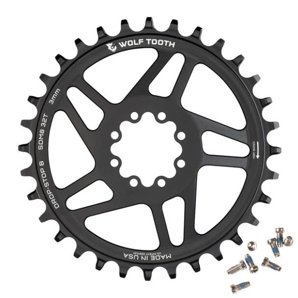 WO-SDM8-R-B-03P-28::0::WO-SDM8-R-B-03P-28::PLATEAU À MONTAGE DIRECT POUR SRAM 8-BOLT 28T