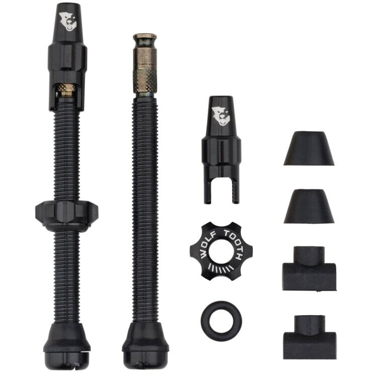 WO-TLV-CLIK60-BLK::0::WO-TLV-CLIK60-BLK::TUBELESS VALVE STEM KIT CLIK 60MM NOIR