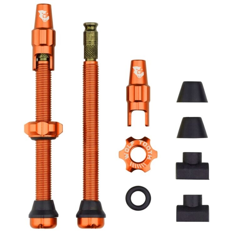 WO-TLV-CLIK60-ORG::0::WO-TLV-CLIK60-ORG::TUBELESS VALVE STEM KIT CLIK 60MM ORANGE