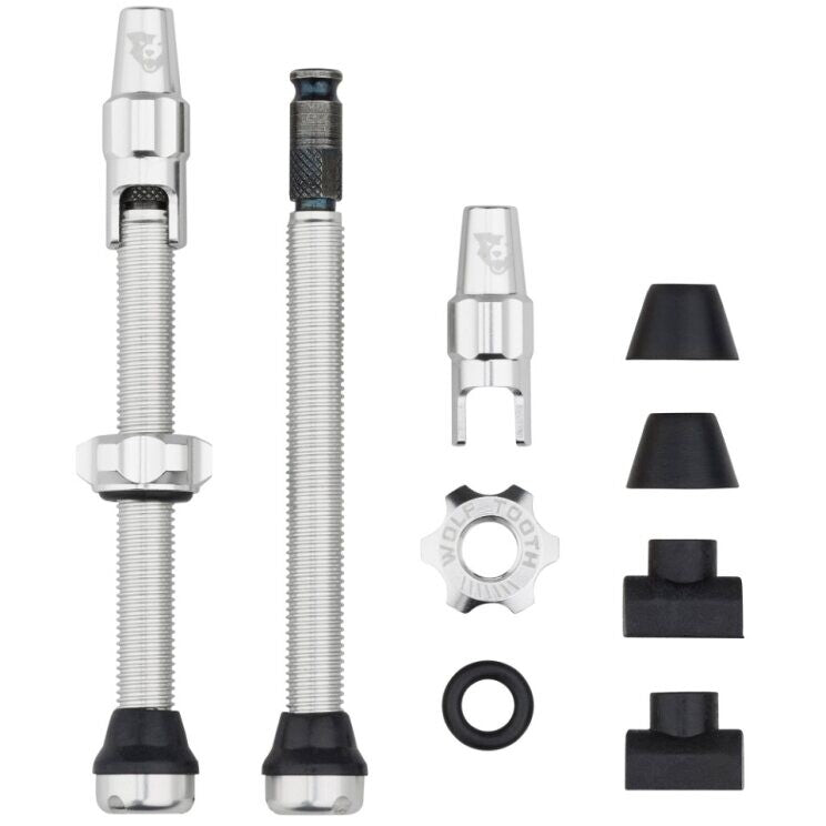 WO-TLV-CLIK60-RSIL::0::WO-TLV-CLIK60-RSIL::TUBELESS VALVE STEM KIT CLIK 60MM ARGENT