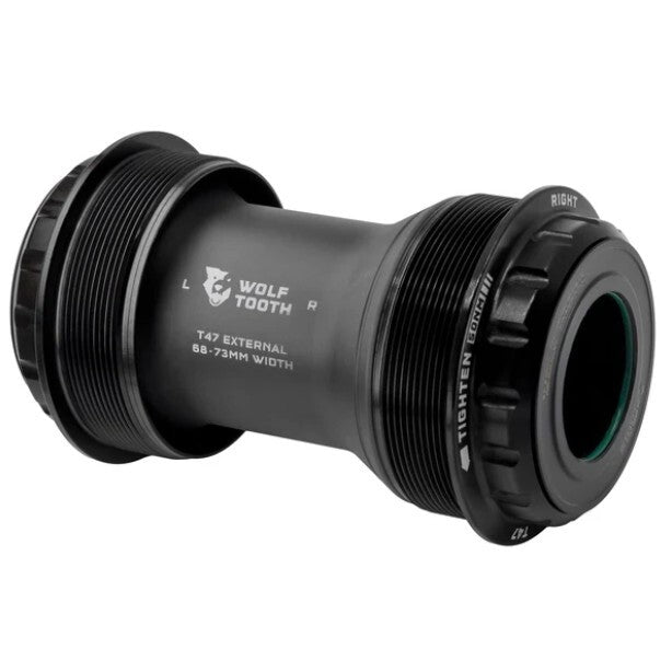 WO-WBB-T47E-24-BLK::0::WO-WBB-T47E-24-BLK::T47 EXTERNAL BB 24MM SHIMANO BLACK