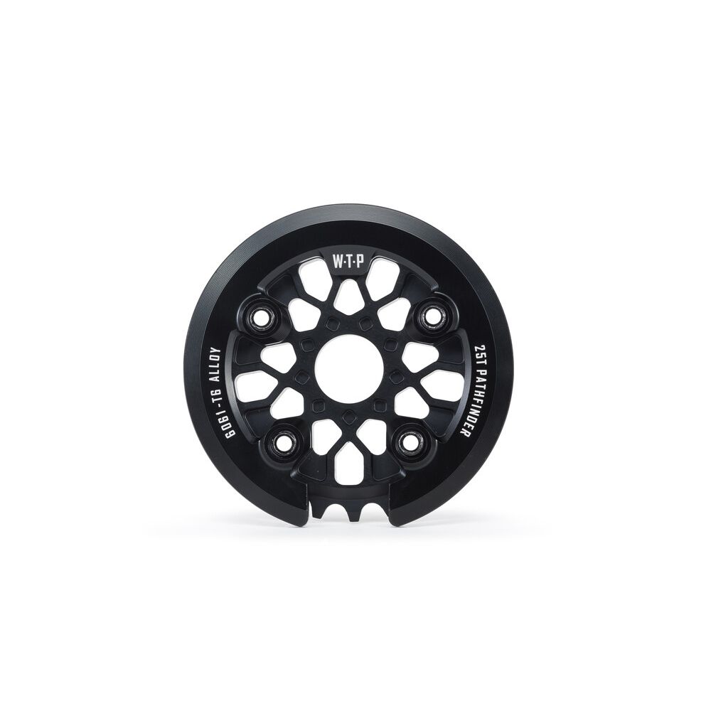 WT-16001010119::0::WT-16001010119::#WTP PATHFINDER GUARD SPROCKET 25T BLACK