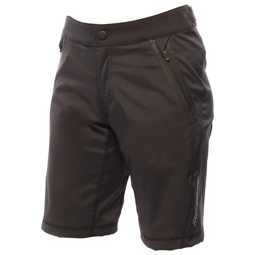 FH-5409-0003::0::FH-5409-0003::#WOMENS CROSSLINE SHORT BLACK W6