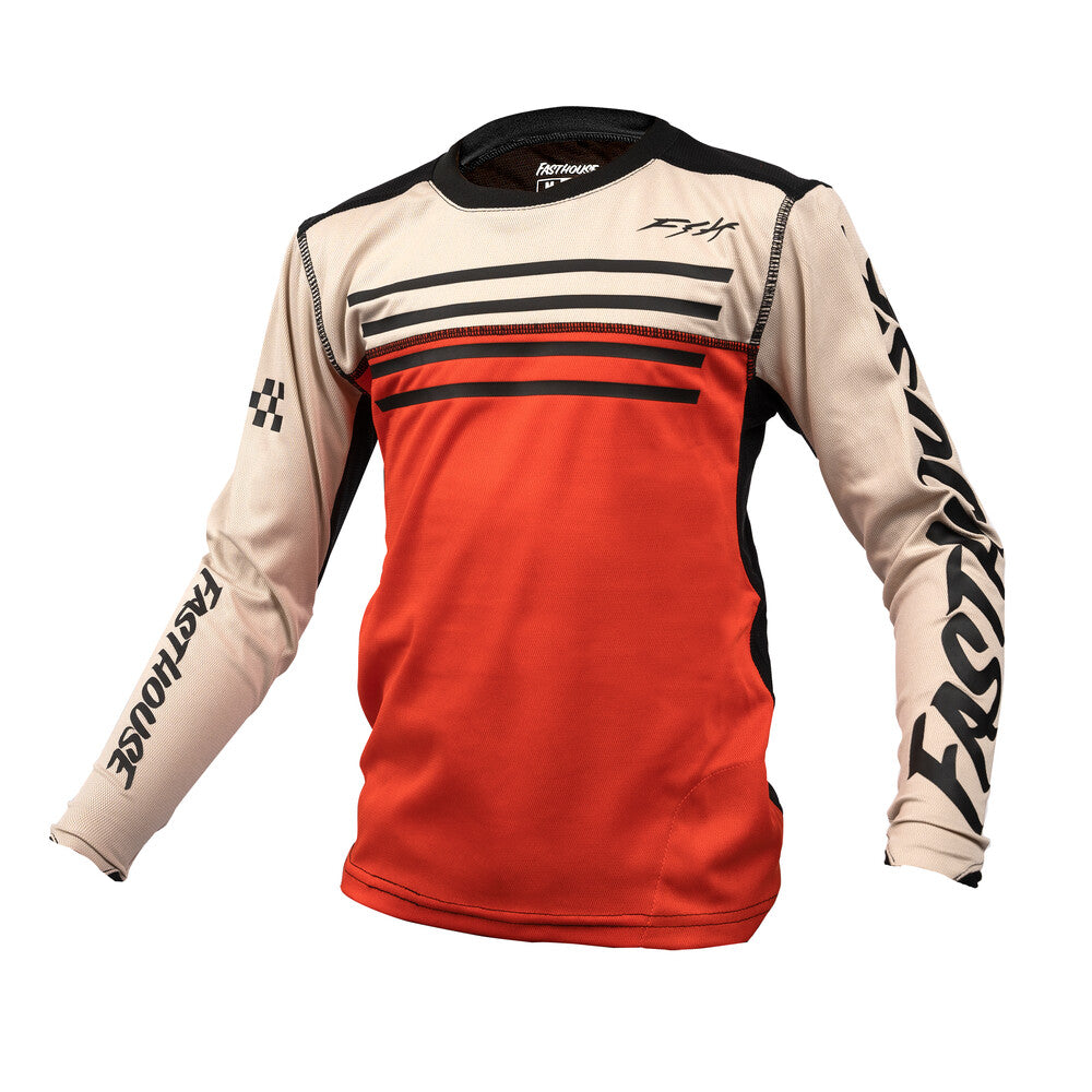 FH-5861-1123::0::FH-5861-1123::#YOUTH SIDEWINDER ALLOY LS JERSEY CREAM/RED YLG
