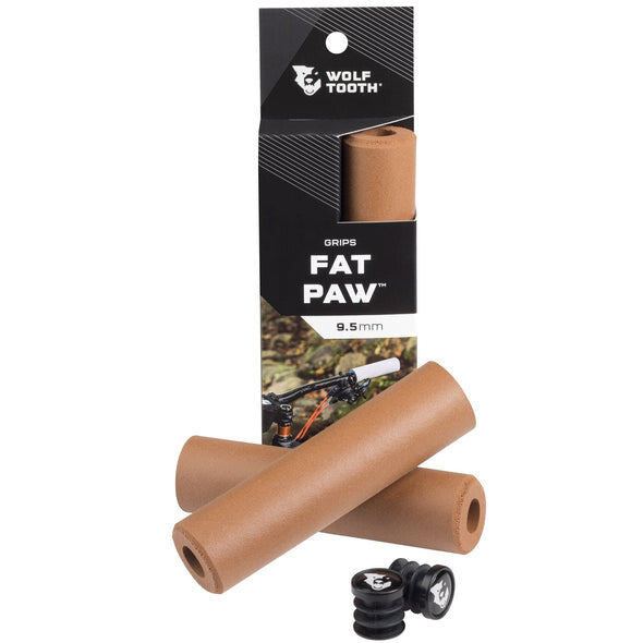 WO-FATPAWGRIP-BRN::0::WO-FATPAWGRIP-BRN::POIGNÉES FAT PAW 9.5MM BRUN