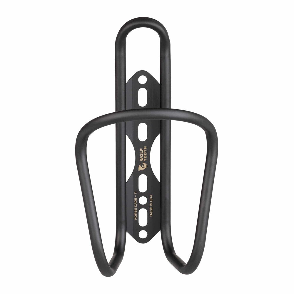 WO-MORSE-TI-WT-BLK::0::WO-MORSE-TI-WT-BLK::WOLF TOOTH CAGE MORSE TITANE NOIR