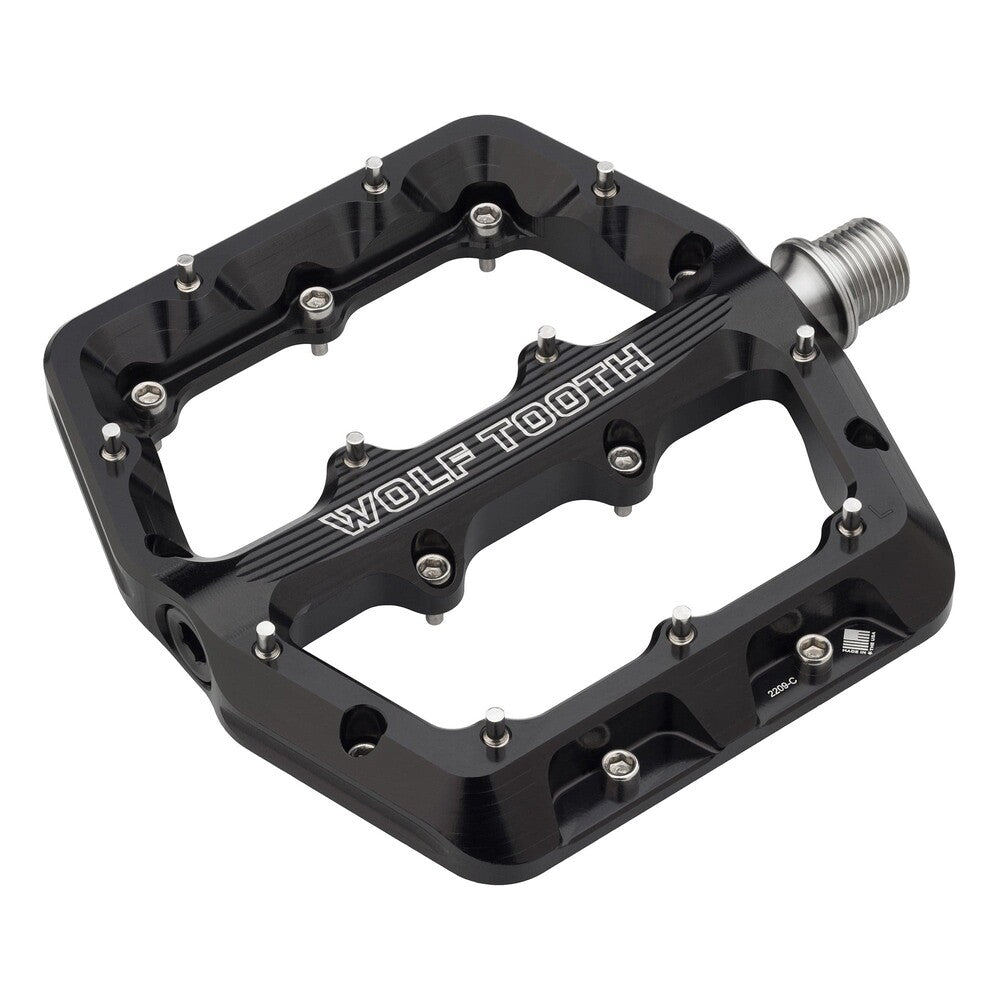 WO-PDL-WF-LG-BLK::0::WO-PDL-WF-LG-BLK::PÉDALE WOLF TOOTH WAVEFORM GRAND NOIR