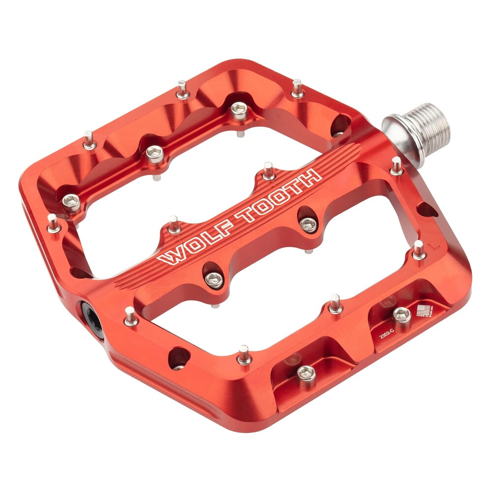 WO-PDL-WF-LG-RED::0::WO-PDL-WF-LG-RED::#PÉDALE WOLF TOOTH WAVEFORM GRAND ROUGE