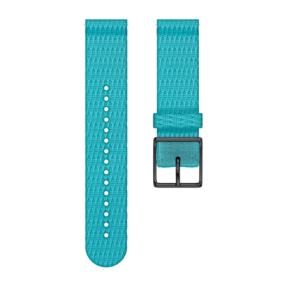 PL-91080477::0::PL-91080477::POLAR BRACELET 20MM PET AQUA S/M