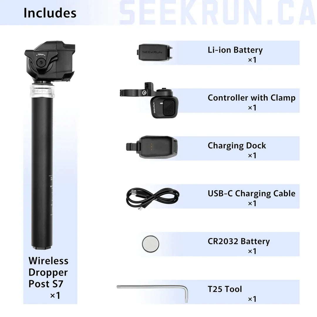 Seekrun S7 Wireless Dropper post