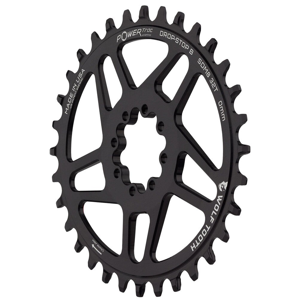 WO-SDM8-V-B-00F-32::0::WO-SDM8-V-B-00F-32::PLATEAU OVALE DIRECT SRAM 8 BOULONS 32T 0MM