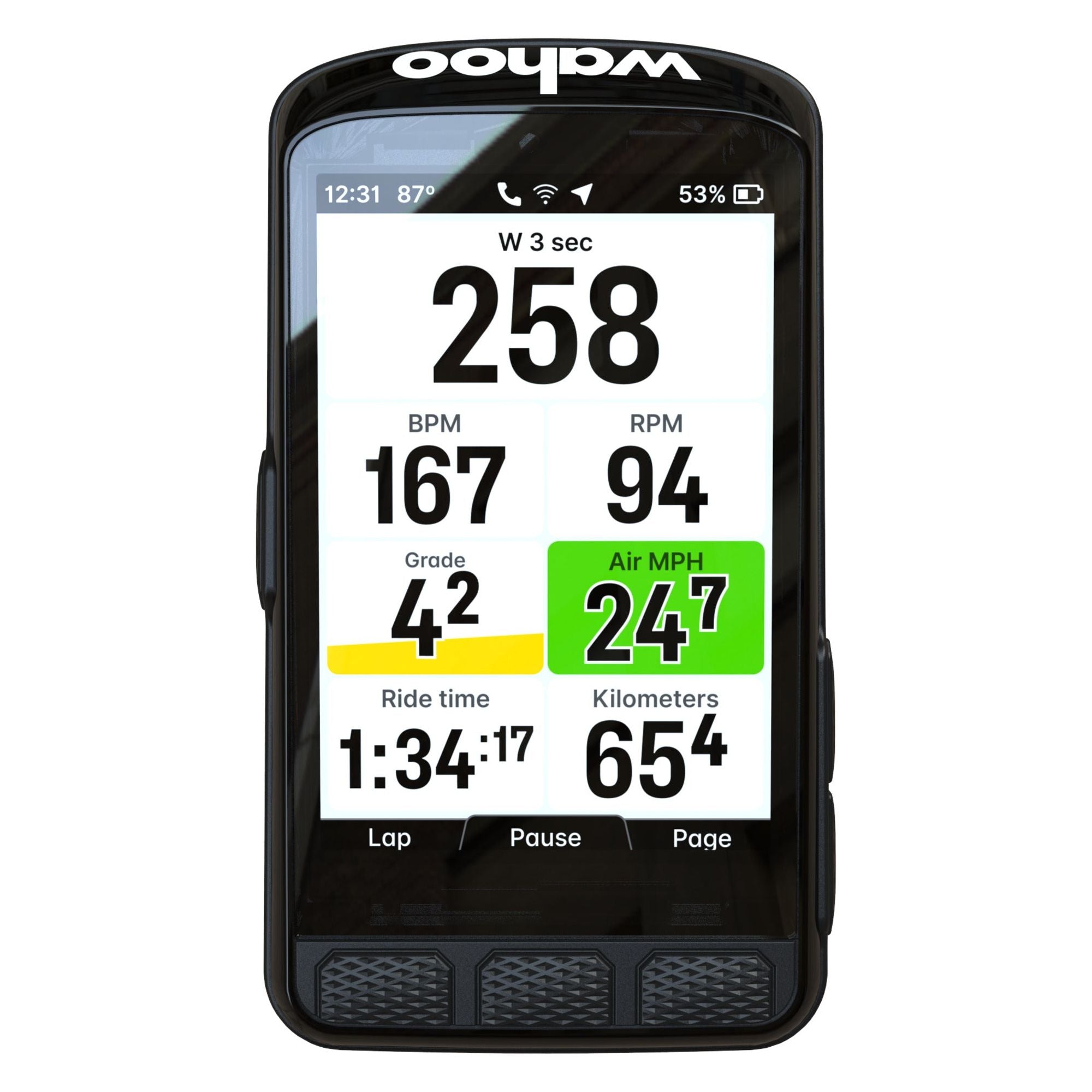 Wahoo cyclomètre Elemnt Ace avec GPS