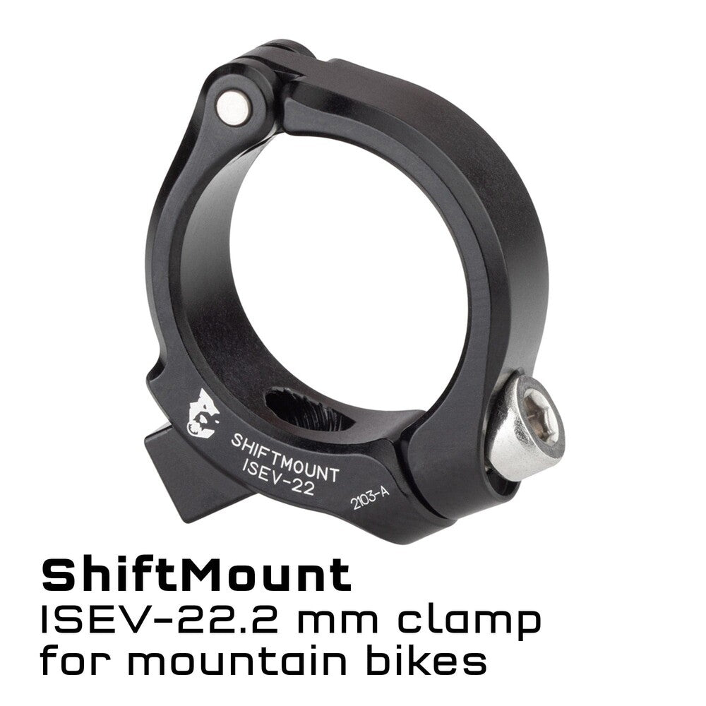 WO-SHF-22-ISEV::0::WO-SHF-22-ISEV::SHIFTMOUNT 22.2MM PINCE POUR MANETTES I-SPEC EV