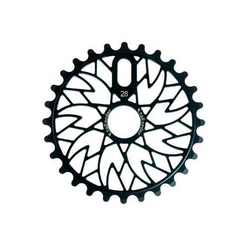 TO-SPTA003-BK1-028T::0::TO-SPTA003-BK1-028T::TALL ORDER SPECTRUM SPROCKET 28T BLK