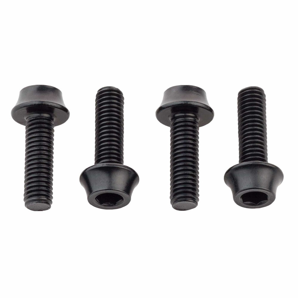 WO-4WBBOLTBLK::0::WO-4WBBOLTBLK::BOULONS DE CAGE DE BOUTEILLE D EAU NOIR