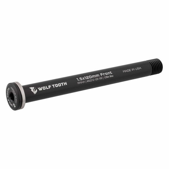 WO-F-AXLE12-120-150-BLK::0::WO-F-AXLE12-120-150-BLK::WOLFTOOTH "THRU AXLE" AVANT1.5 X 120MM NOIR